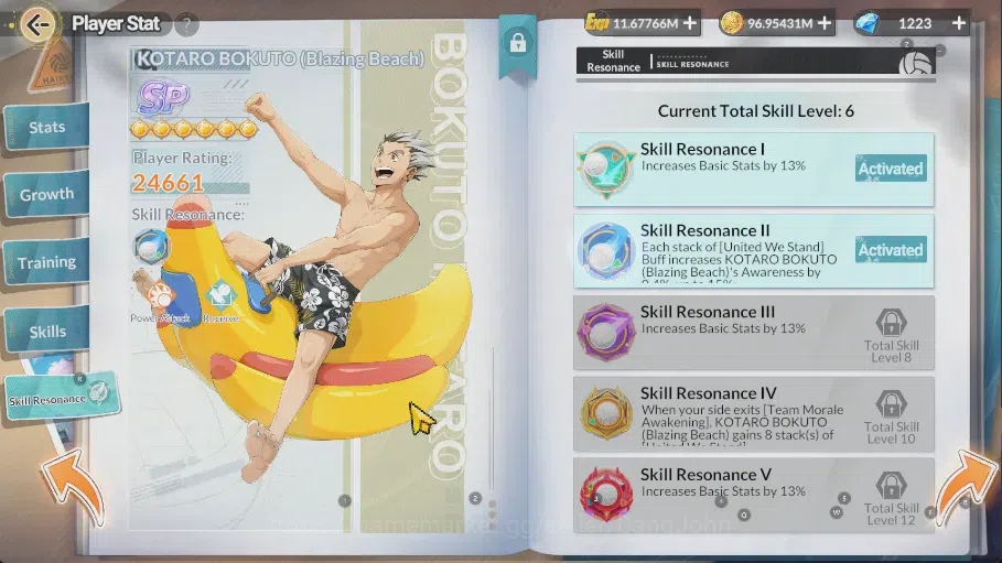 HAIKYU!! FLY HIGH Accounts SEA Lv60| 6SP [Kotaro Beach R2,ToruR1,KeijiR1,Waka image 17