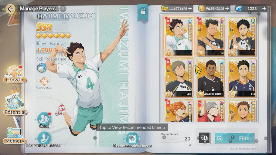 HAIKYU!! FLY HIGH Accounts SEA Lv60| 6SP [Kotaro Beach R2,ToruR1,KeijiR1,Waka image 20