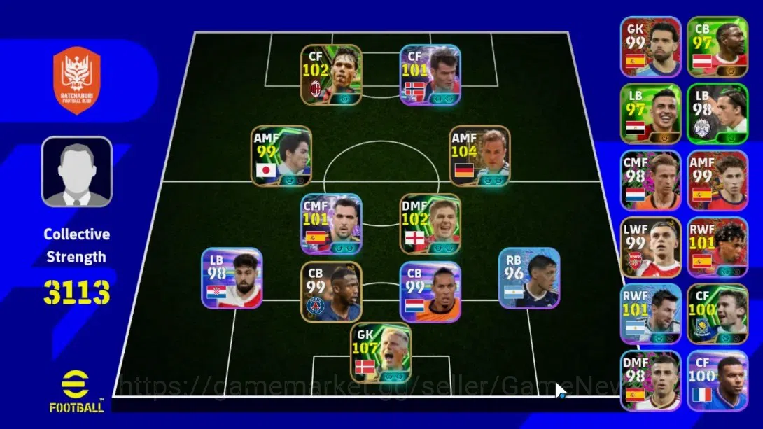 eFootball Accounts Legends & Iconic Players Android|6 Epic Peter Schmeichel,Mario Gotze,Steven Gerrard,Marco van 1