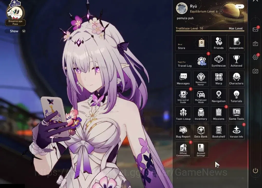 Honkai Star Rail Accounts Asia|TL 70|28 Limited[Castorice,Hysilens,The Herta image 2
