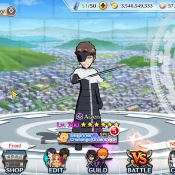 Bleach: Brave Souls Accounts High-End Global| 1,3M BP+60K Orb | 1 MT | End Game | Aizen TYBW26 | Grommjow 11th | Ichigo