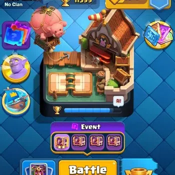 Clash Royale High-End Lv 57|KTL 15|Trophy 11399|Card 121|15 EVO,5 Hero,8 image 1