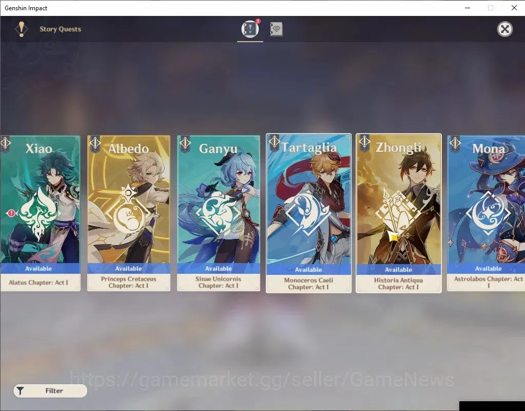 Genshin Impact Accounts Asia|AR56|Rate ON|8Limited+6(*5WP)|Columbina,Raide image 18