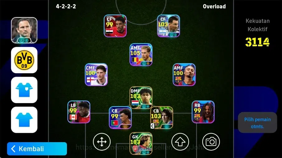 eFootball Accounts Legends & Iconic Players Mobile|PW 1
