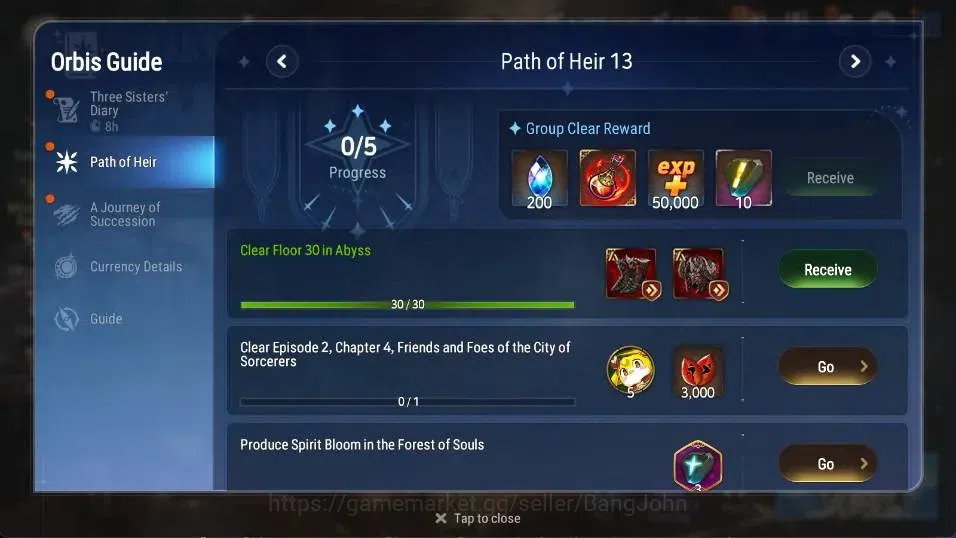 Epic Seven Accounts Global | 5ML(Harsetti,New Moon Luna,Empyrean Ilnav image 2