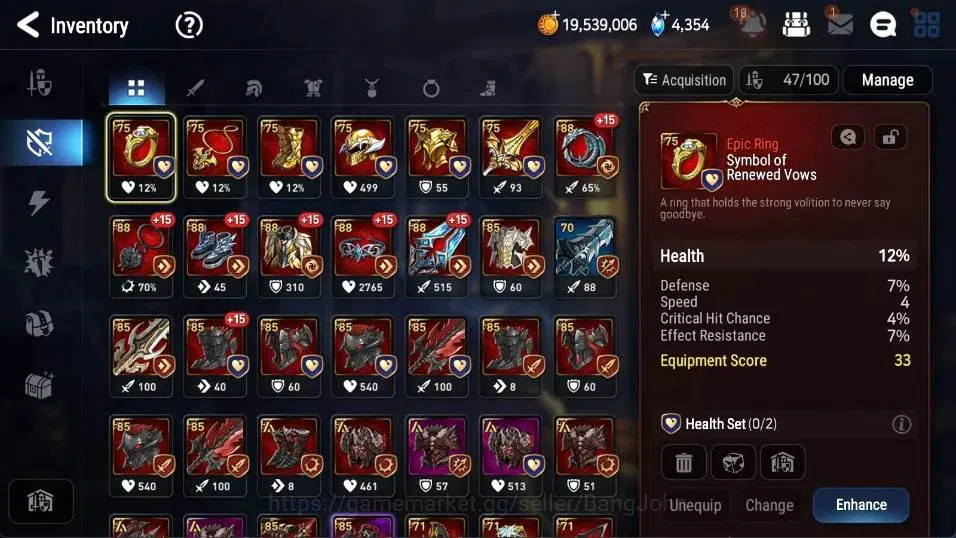 Epic Seven Accounts Global | 5ML(Harsetti,New Moon Luna,Empyrean Ilnav image 9