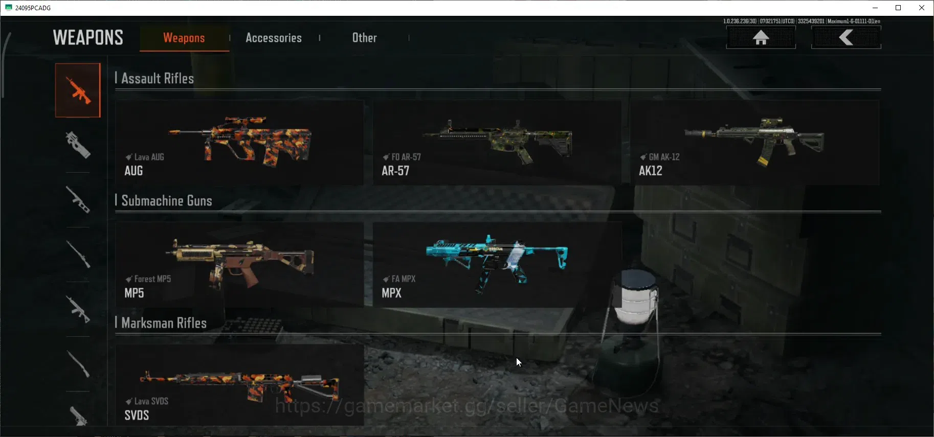 Arena Breakout Accounts High Value MOBILE|Lvl 30|SV 20,8M|CV 18M|GM AK-12,Forest MP5,FA MPX,S0 F57|CN ON|Infinite|Take 5