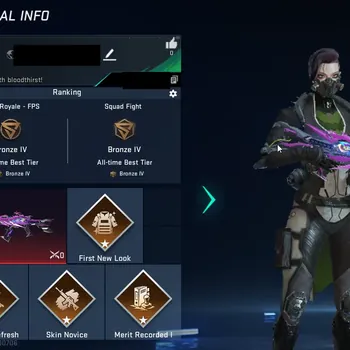 Blood Strike Accounts Starter ASIA|starter|1 Eternal:Galil-Blight's
