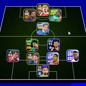 eFootball Accounts Legends & Iconic Players Android|Power 2730|Epic Didier Drgoba,Xabi Alonso,Marco Reus|Show Time Kevin De