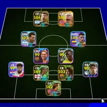eFootball Accounts Legends & Iconic Players Android|Big Time Haaland|6 Epic Carles Puyol,Sergio Aguero,Rio Ferdinand,David