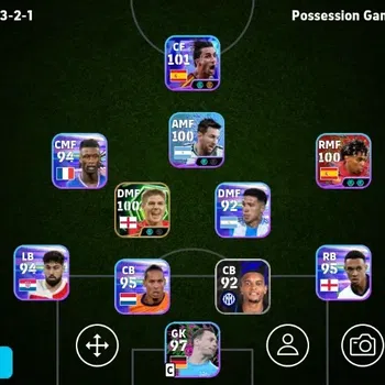 eFootball Accounts Legends & Iconic Players Mobile|PW 2797|New Ferran Torres,Steven Gerrard Epic,Lionel Messi