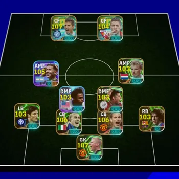 eFootball Accounts High-End Kolektif 3230+ Aguero new x Suarez x Enzo  x Bergkamp x  Ferdinand x Schmeichel x 7 Manager