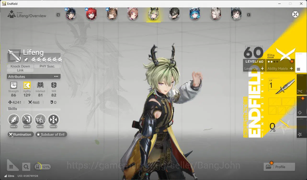 Arknights: Endfield Accounts ASIA | lv 54 laevatain, gilberta, Ardelia, lifeng, image 11