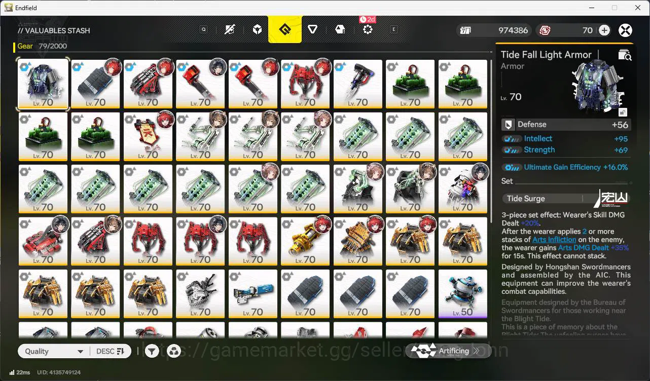 Arknights: Endfield Accounts ASIA | lv 54 laevatain, gilberta, Ardelia, lifeng, image 16