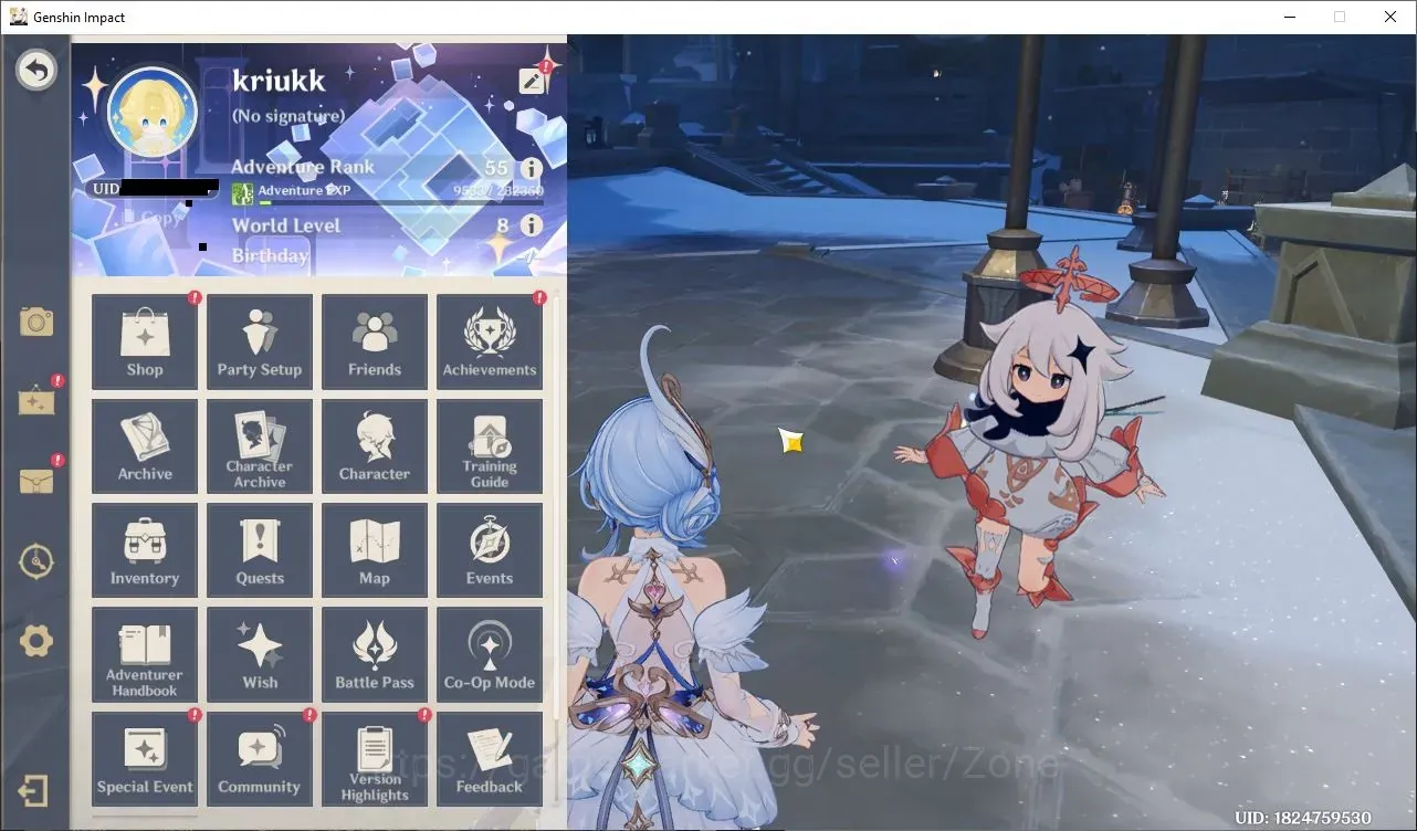 Genshin Impact Accounts Others ASIA|AR 55 ||3LIMIT:ODETTE+Arlecchio+VESNA|||MC Aether||CHEK SS||TakeMail(GI1659Z) 1