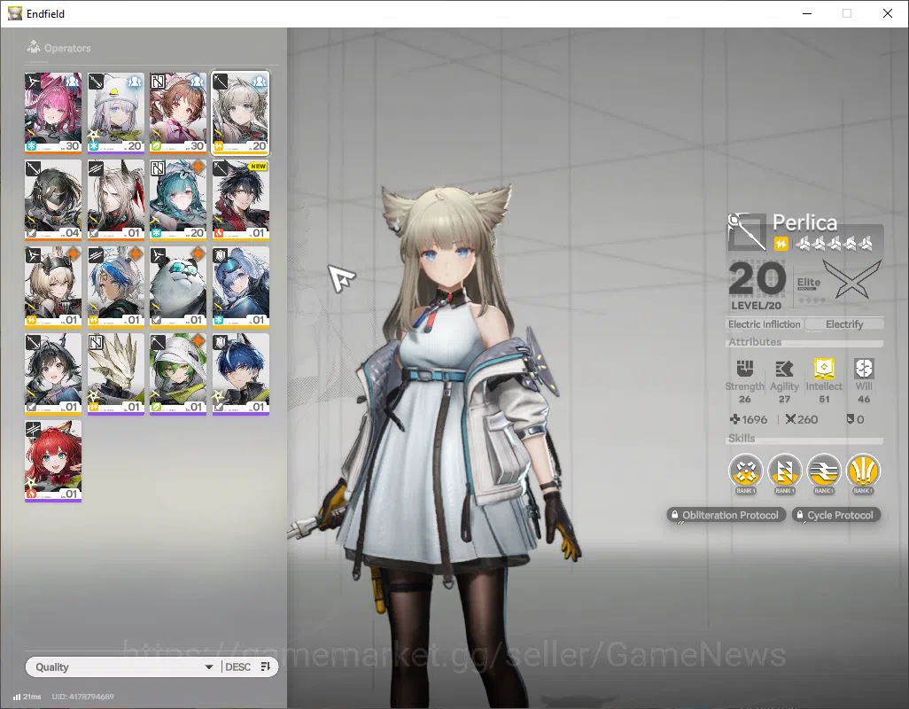 Arknights: Endfield Accounts Asia Lv 9|Fresh Starter|3 SSR [Yvonne,Ardelia,Pogr image 2