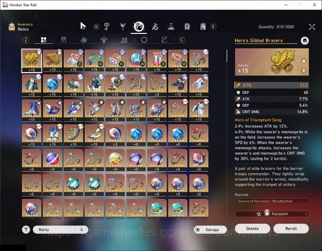 Honkai Star Rail Accounts ASIA|TL 60|8 Limited|[Saber]+Sign,Castorice,Sunday image 12