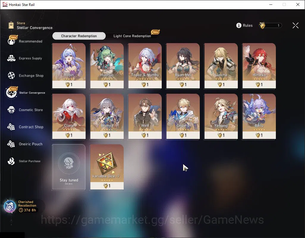Honkai Star Rail Accounts ASIA|TL 60|8 Limited|[Saber]+Sign,Castorice,Sunday image 9