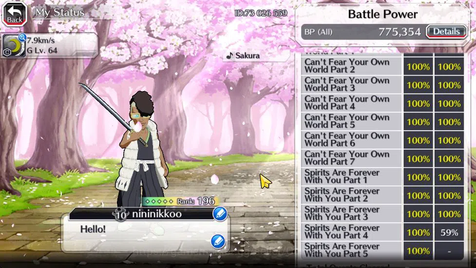 Bleach: Brave Souls Accounts [Global] 54K Orbs|Gisele,Candice TYBW26,Rukia 10th image 17