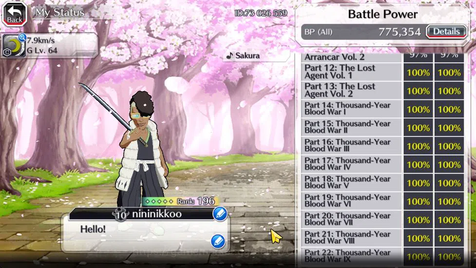 Bleach: Brave Souls Accounts [Global] 54K Orbs|Gisele,Candice TYBW26,Rukia 10th image 19