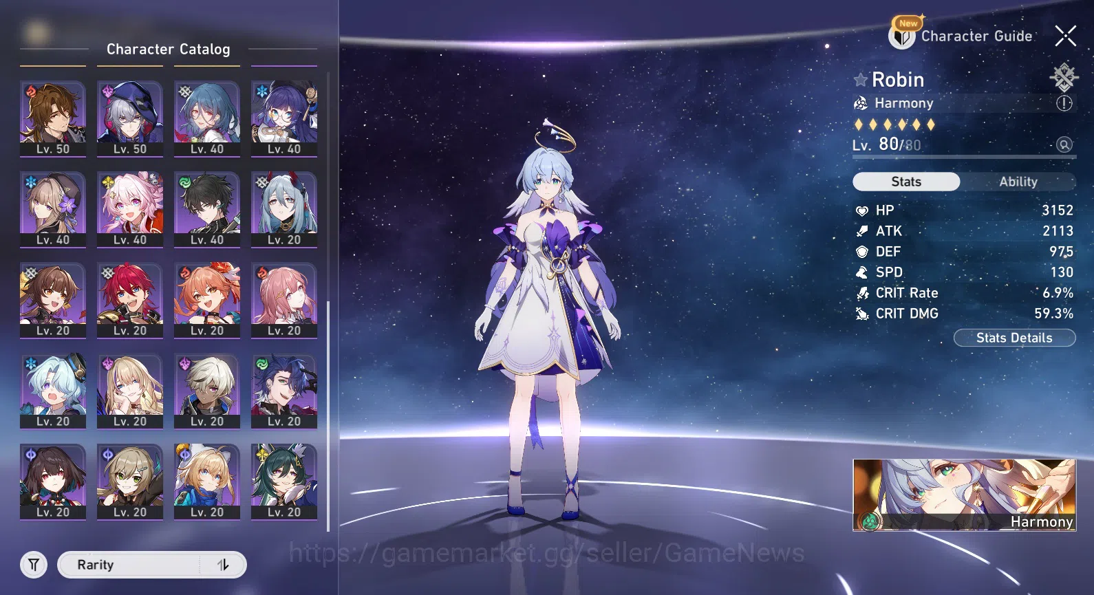 Honkai Star Rail Accounts Asia|TL 64|12 Limited|PhainonE2,Cyrene,Hyacine,Rob image 3