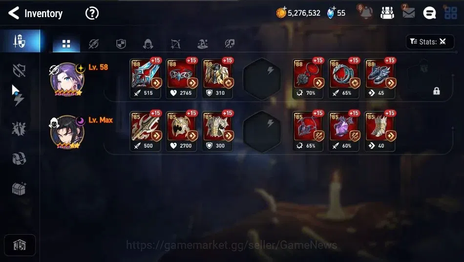 Epic Seven Accounts GLOBAL Unverif|NewEra| 3 ML(Rhiana&Luciel,Sage Baa image 14