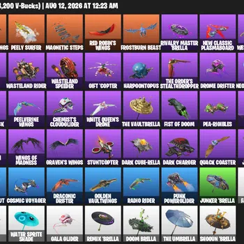 Fortnite Accounts 39 Skins | 75 Pickaxes | 69 Emotes | 58 Gliders | Level 998 | All Platforms | Xenomorph, Jack Skellington