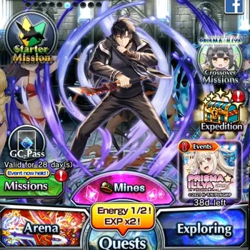 Grand Summoners Accounts End-Game Global|Rank 16|5 Ascend|(Sung Jinwoo)+TW,Summer Luvia & Rin,Chloe,Star Crest Rosseta,Metal