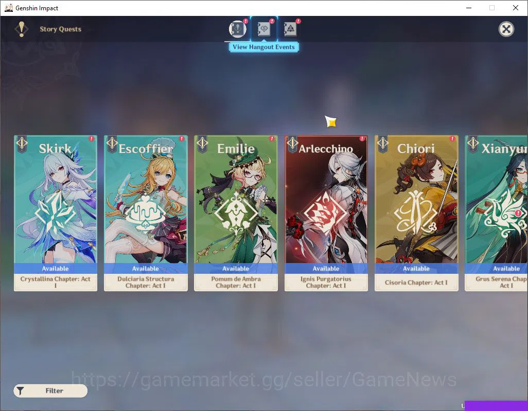 Genshin Impact Accounts NA| Ready Gacha | AR 55 | 55000Primogem + 64 IF +  image 12