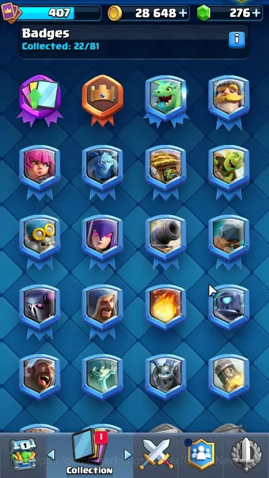 Clash Royale Accounts Lv 407|Trophy 3035|KTL 10|Card 51/121|1 Hero 4 EVO image 11