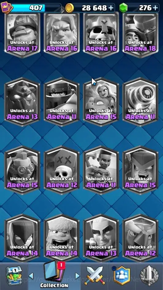 Clash Royale Accounts Lv 407|Trophy 3035|KTL 10|Card 51/121|1 Hero 4 EVO image 17