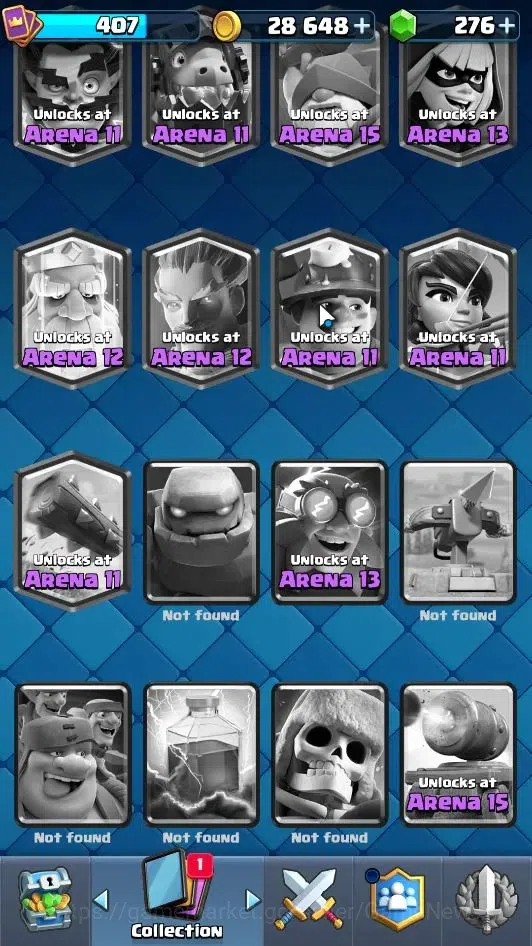 Clash Royale Accounts Lv 407|Trophy 3035|KTL 10|Card 51/121|1 Hero 4 EVO image 18