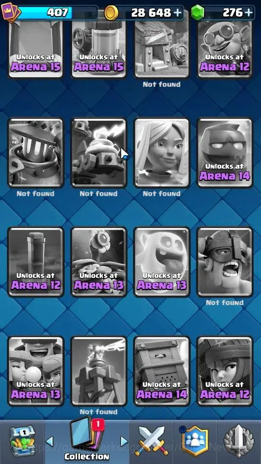 Clash Royale Accounts Lv 407|Trophy 3035|KTL 10|Card 51/121|1 Hero 4 EVO image 20