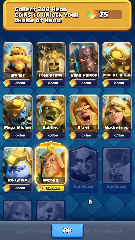 Clash Royale Accounts Lv 407|Trophy 3035|KTL 10|Card 51/121|1 Hero 4 EVO image 6
