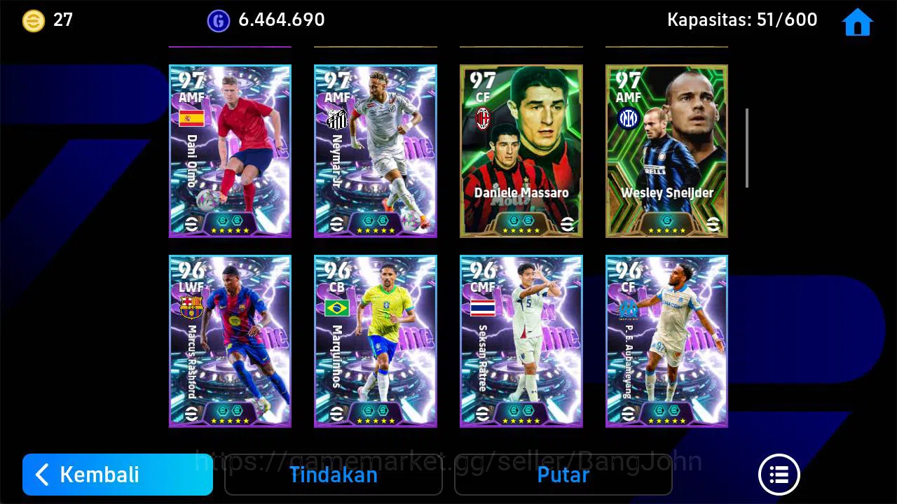 eFootball Accounts power 3203 | kvarats big, Didier Drogba epic, mess image 5