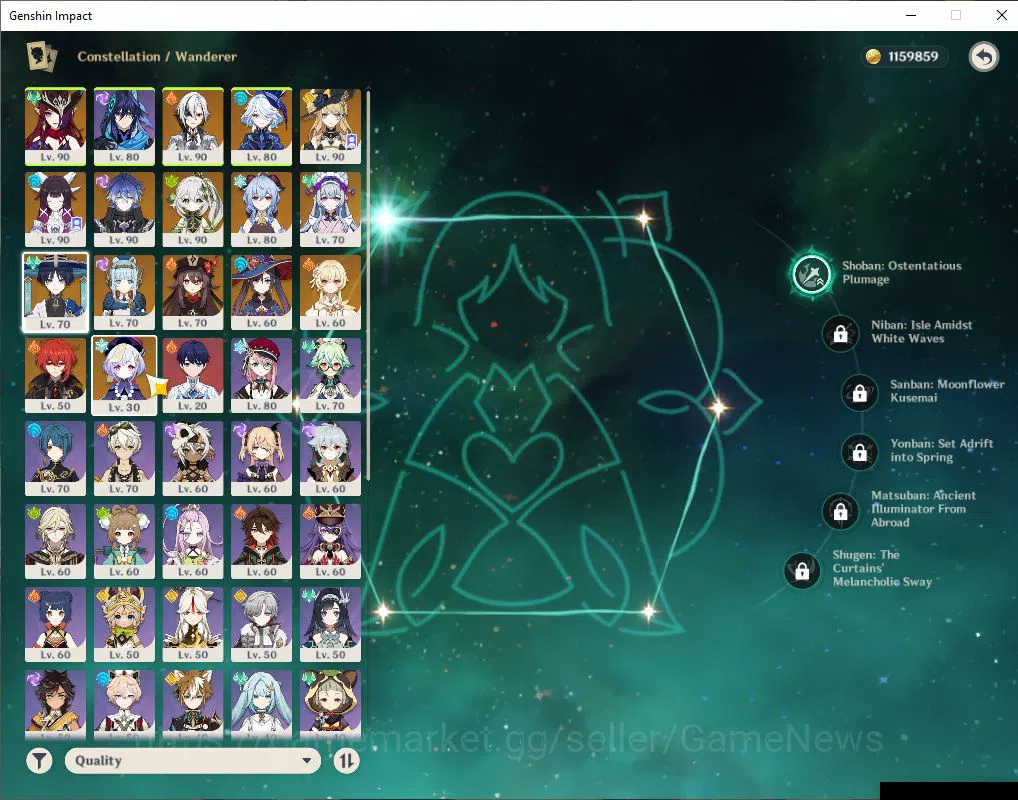 Genshin Impact Accounts ASIA|AR 57|11Limited+7(*5Weapon)|(Columbina,Flins, image 15