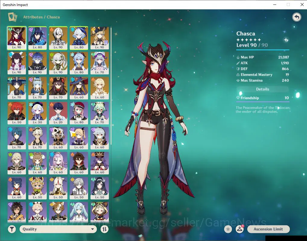 Genshin Impact Accounts ASIA|AR 57|11Limited+7(*5Weapon)|(Columbina,Flins, image 17