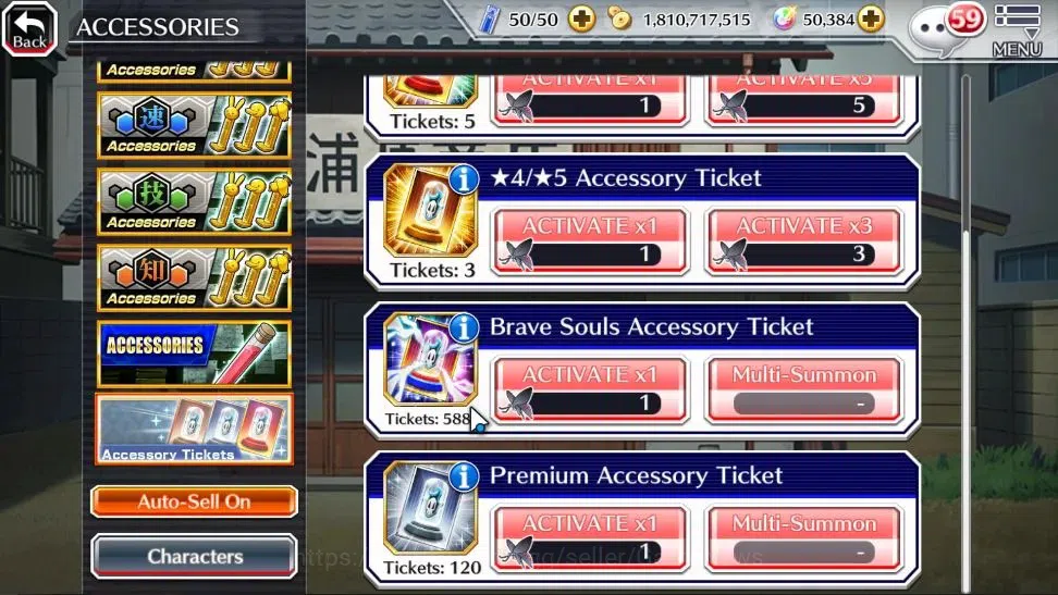 Bleach: Brave Souls Accounts High-End [GLOBAL]50K Orbs|DreamTim Ichigo,TYBW26 Yukio,Riruka,10th Aniv Ichigo,New Ver 19
