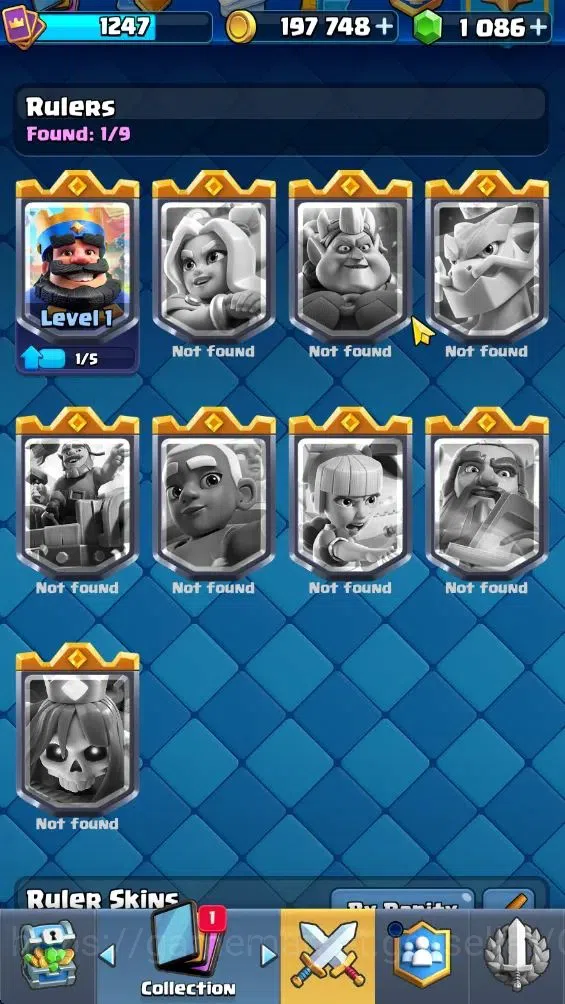 Clash Royale Accounts Lvl 1247|KTL 12|Trophy 7200|Card 120|Limited Skin| image 12