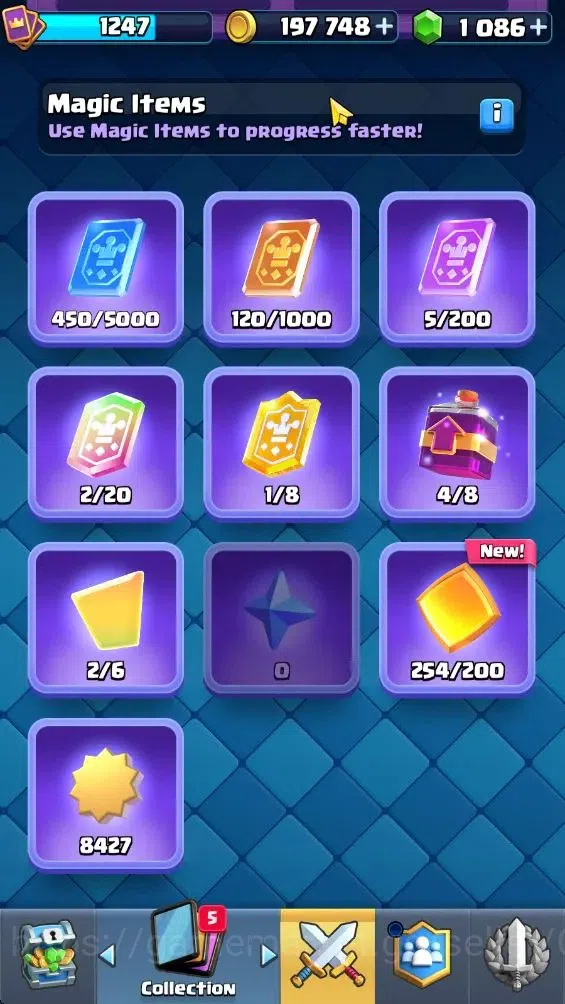 Clash Royale Accounts Lvl 1247|KTL 12|Trophy 7200|Card 120|Limited Skin| image 6