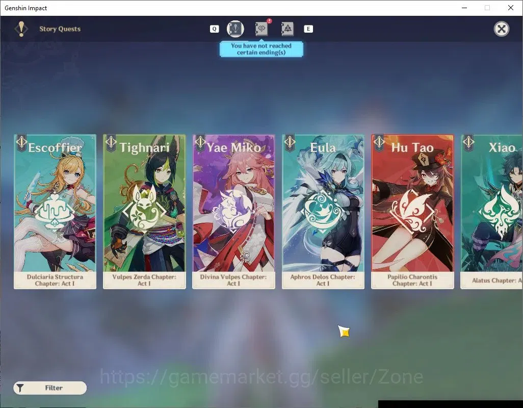 Genshin Impact Accounts ASIA|AR 58|13 Limited + 9 (5*Weapon)|[(Arlecchino, image 16