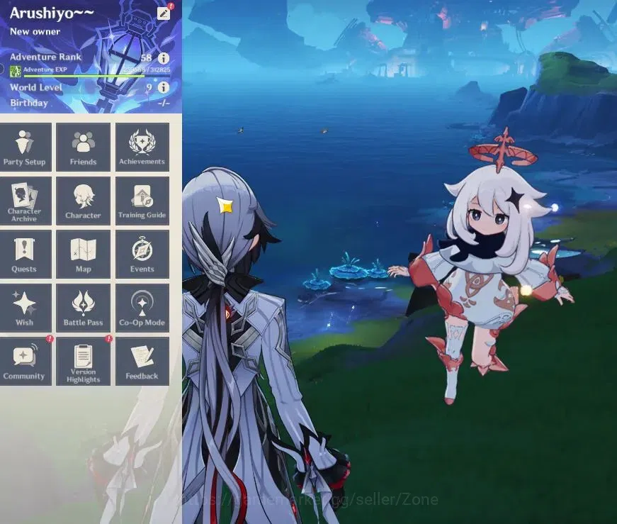 Genshin Impact Accounts ASIA|AR 58|13 Limited + 9 (5*Weapon)|[(Arlecchino, image 2