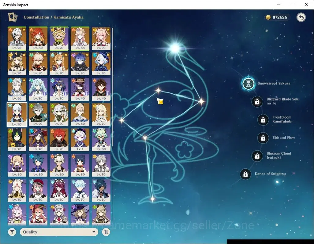 Genshin Impact Accounts ASIA|AR 58|13 Limited + 9 (5*Weapon)|[(Arlecchino, image 4