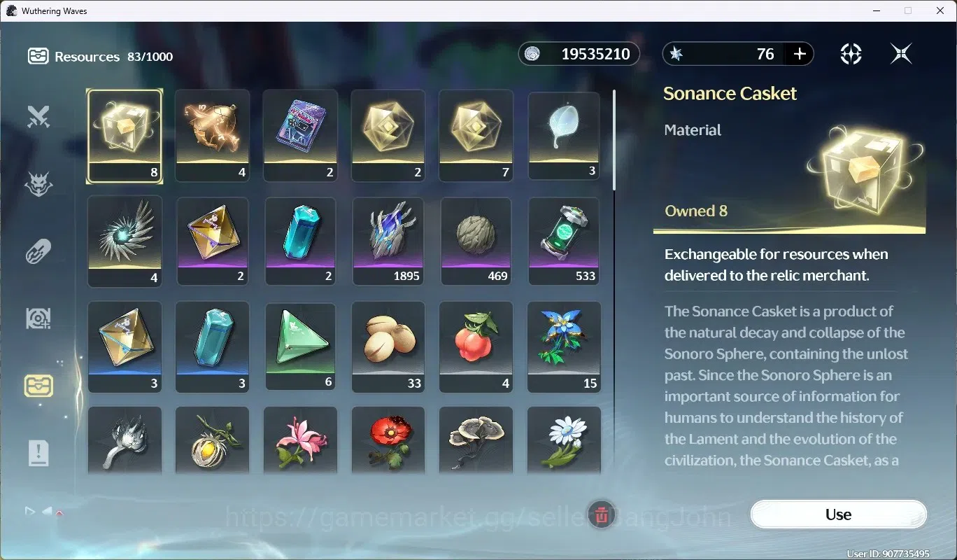 Wuthering Waves Accounts SEA|UL 49|Rank 5|2 Char Limited[LucyRC5]+Sign,Rebe image 12