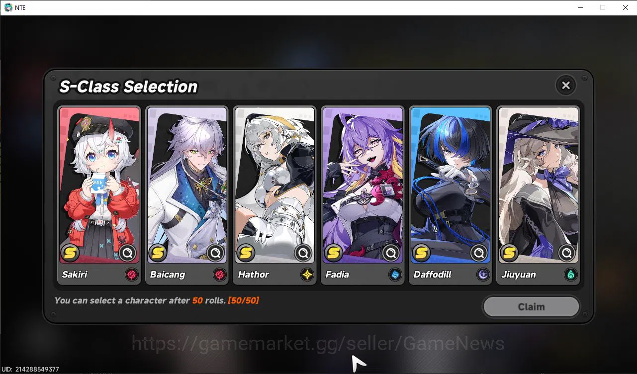 Neverness to Everness Accounts GLOBAL EU |HL 3| 1 SSR Meta Nanally A1 | 6 SR [Adl image 6