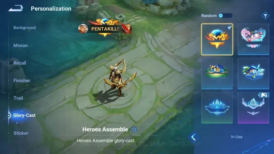 Honor of Kings Accounts Global|102H 87S|SaintSeiya Dharma|LNY2024 [Lady Su image 13