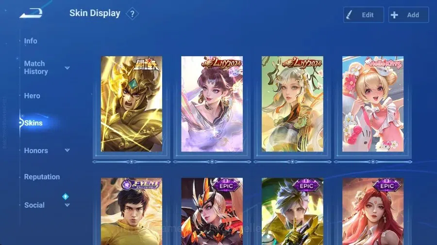 Honor of Kings Accounts Global|102H 87S|SaintSeiya Dharma|LNY2024 [Lady Su image 3
