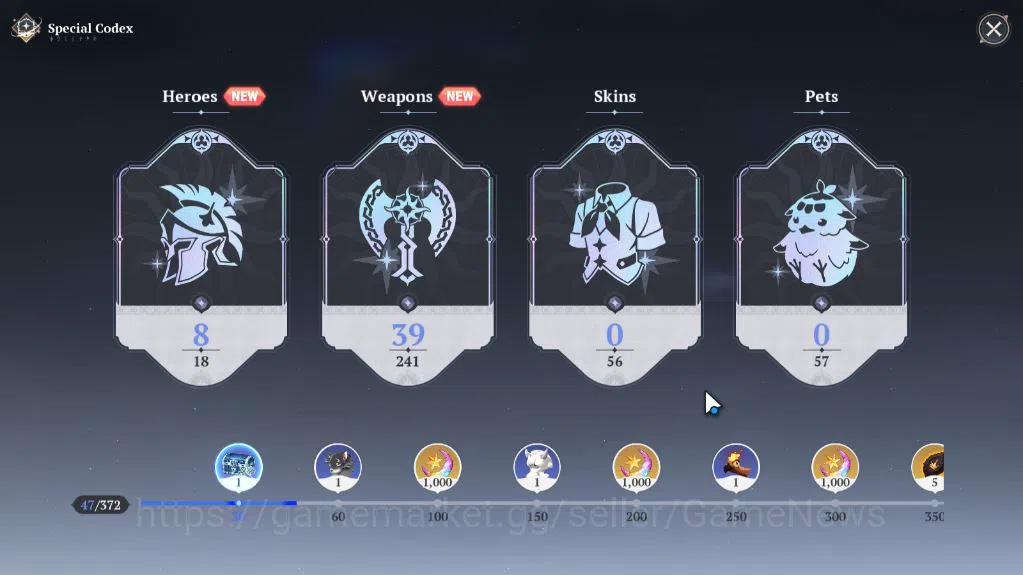 The Seven Deadly Sins: Origin Accounts [NA West] Lv2 Fresh Starter | 2 SSR |Meliodas, Gui image 5