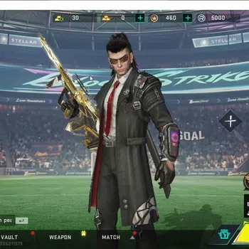Blood Strike Collab Skin ASIA|ETERNAL AUG-Empyrean | Collab BLEACH Byakuya  image 1