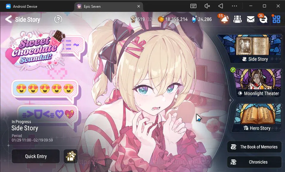 Epic Seven Accounts High-End Global Unverif|11 ML (Empryn Ilynav,Boss Arunka,PC Flan,etc)+AFSoak Flan,Yufine,Etc|PoH ON|24K 7